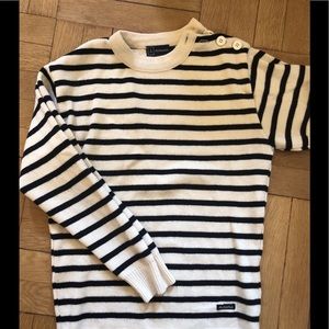 Wool / cotton Armor-lux cozy striped sweater